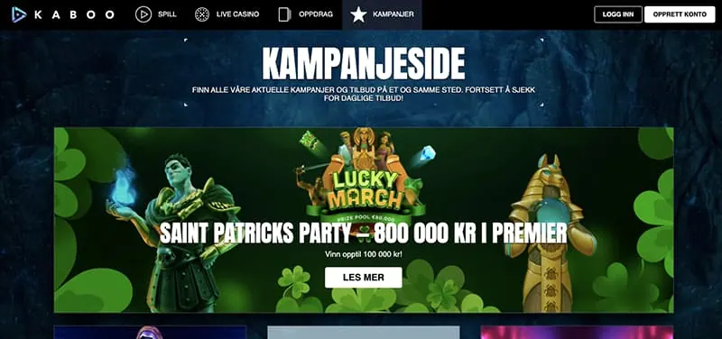 kaboo casino promotions