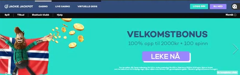 screenshot jackie jackpot casino bonus