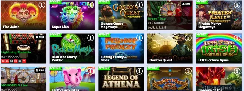 screenshot jackie jackpot casino games