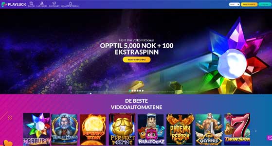 playluck homepage