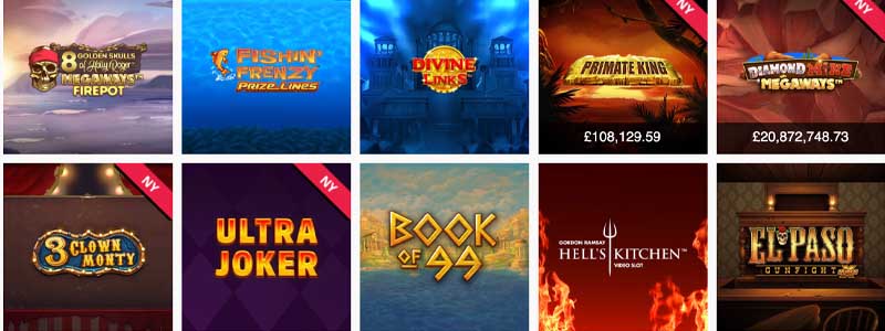 screenshot spinland casino games