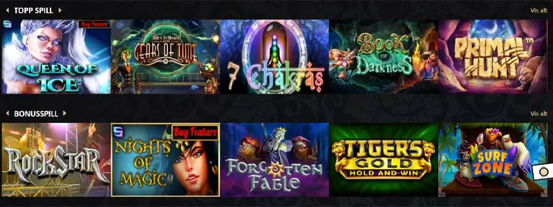 screenshot harry's casino games