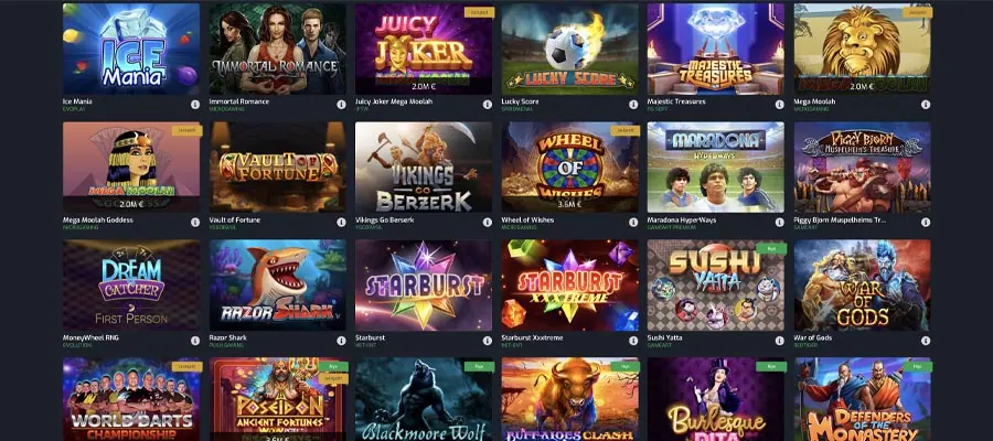 screenshot betroom24 slots