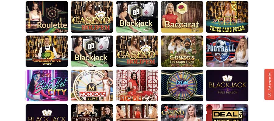 screenshot cat casino live games