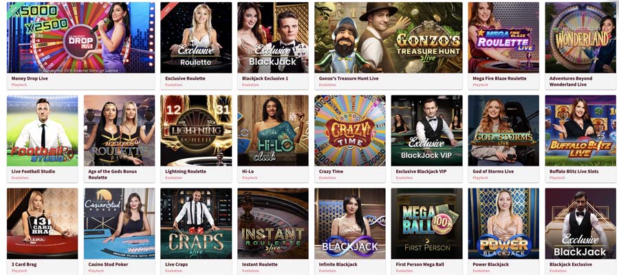 screenshot cherry casino live games