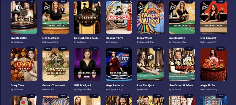 screenshot spin away casino live games