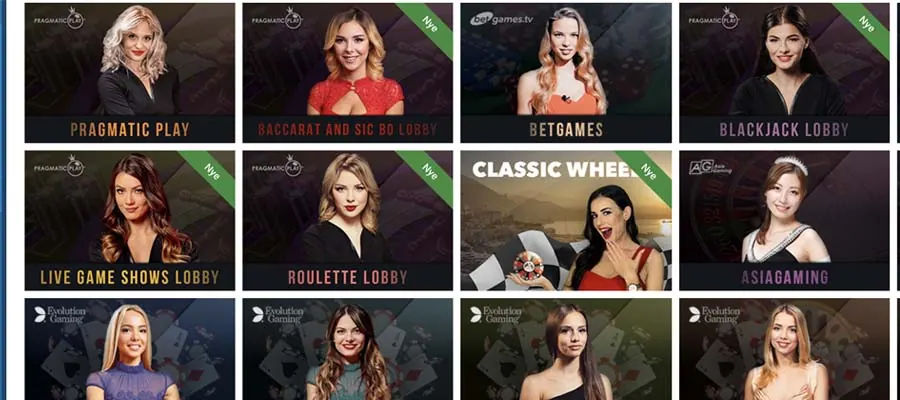 screenshot vegaz casino live games